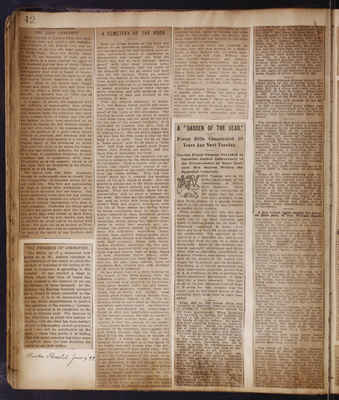 1882 Scrapbook of Newspaper Clippings Vo 1 055
